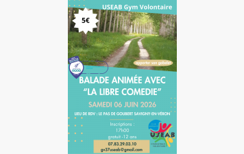 Balade semi-nocturne Savigny en Véron