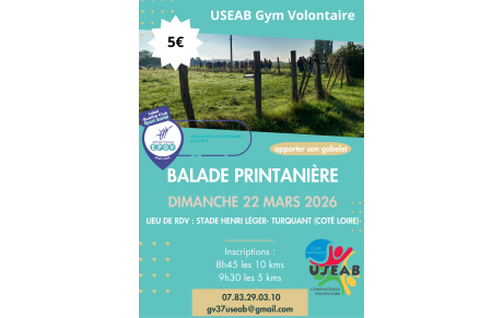 Balade printanière à TURQUANT