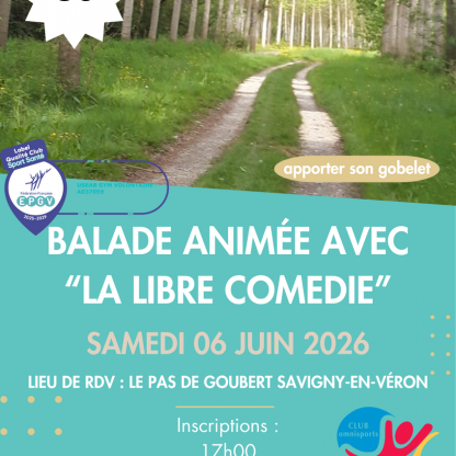 Balade seminocturne Savigny en Véron